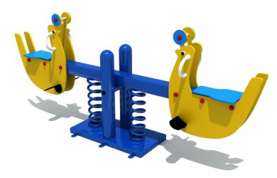  银河游乐双人海豚儿童弹